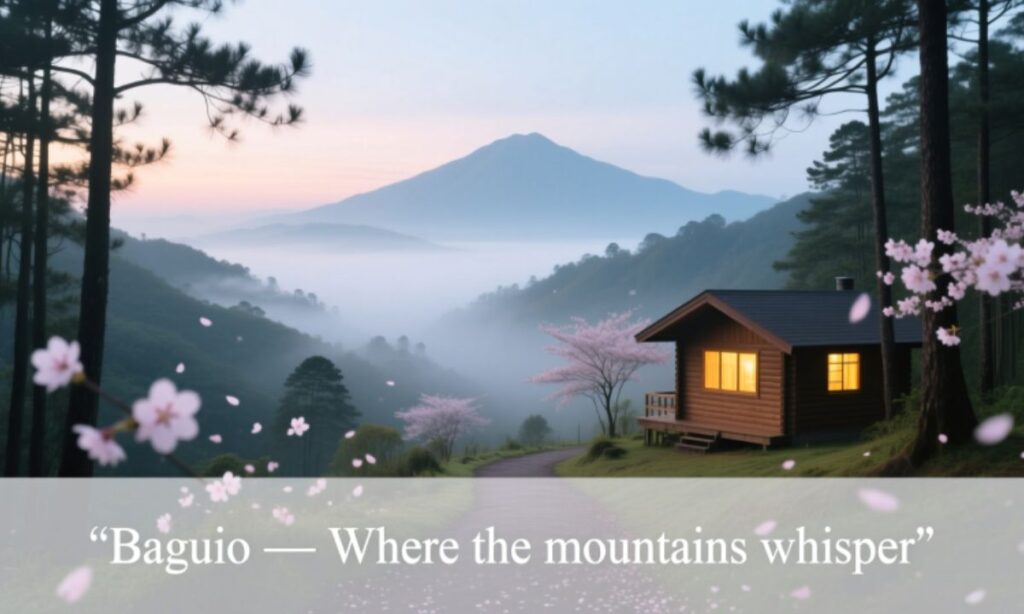 Baguio Caption Ideas Aesthetic