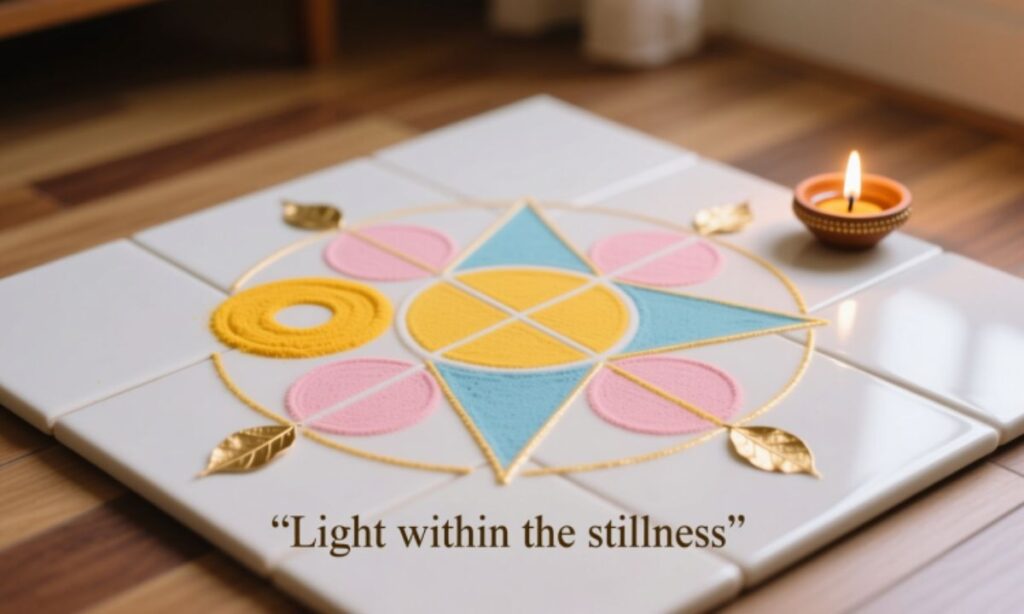 diwali-rangoli-captions-for-instagram-for-simple-designs