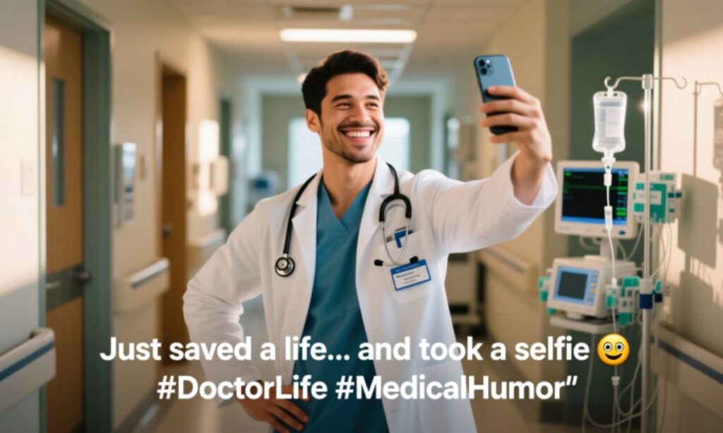 doctor-selfie-captions-for-instagram