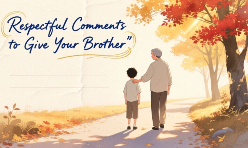 respectful-comments-to-give-your-brother