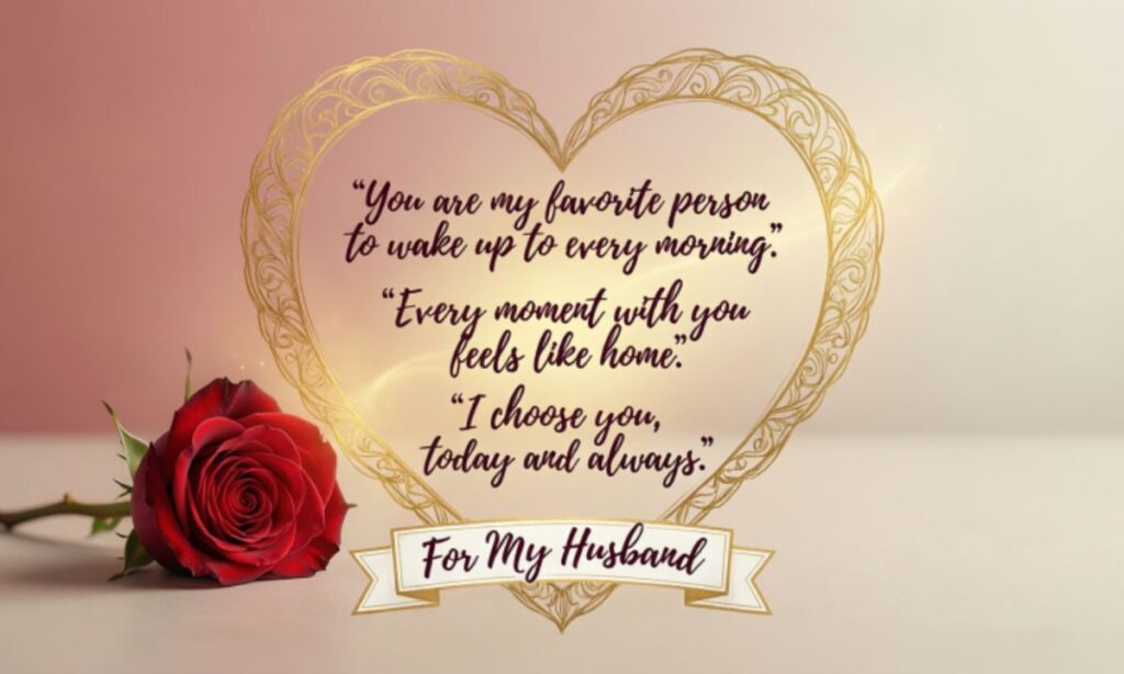 The Best Love Quotes For Your Husband