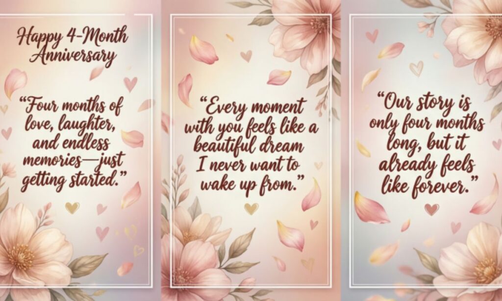 romantic-happy-4-month-anniversary-quotes-for-instagram