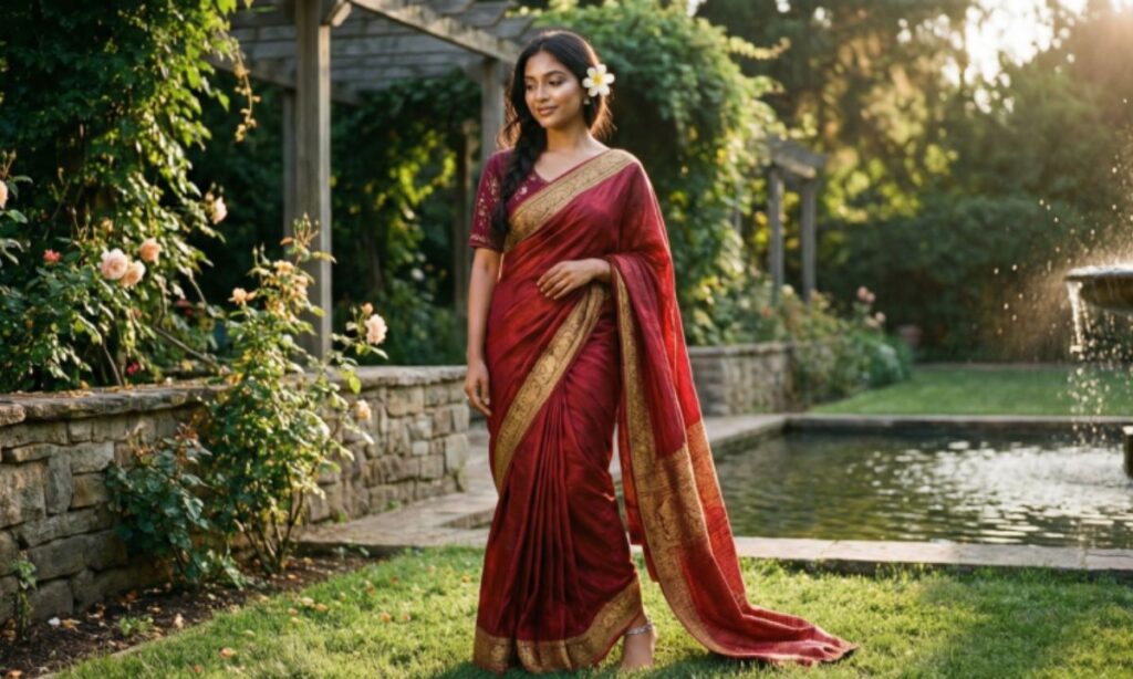 romantic-saree-captions-for-special-moments