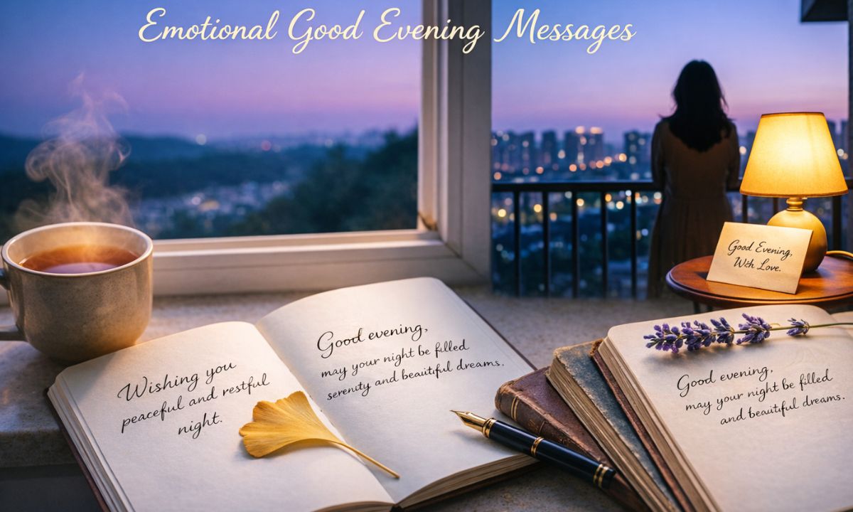 best-240-emotional-good-evening-messages-for-friends-family-and-lovers