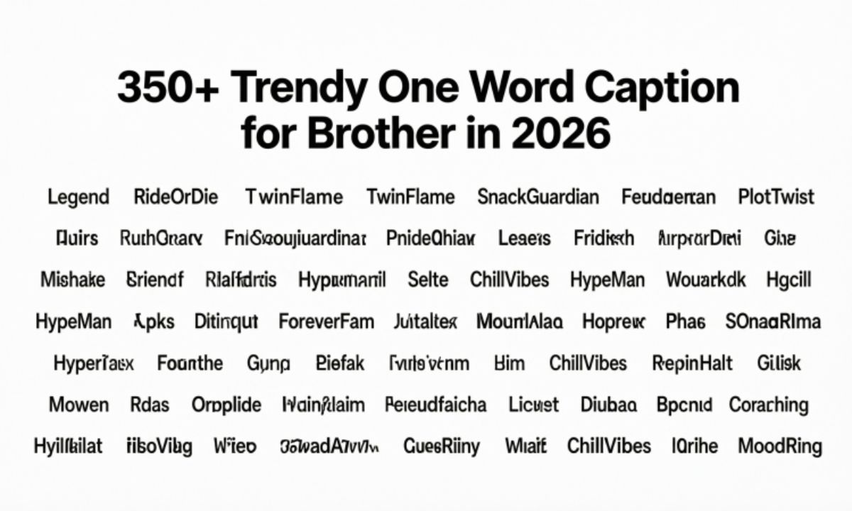 350-trendy-one-word-caption-for-brother-in-2026